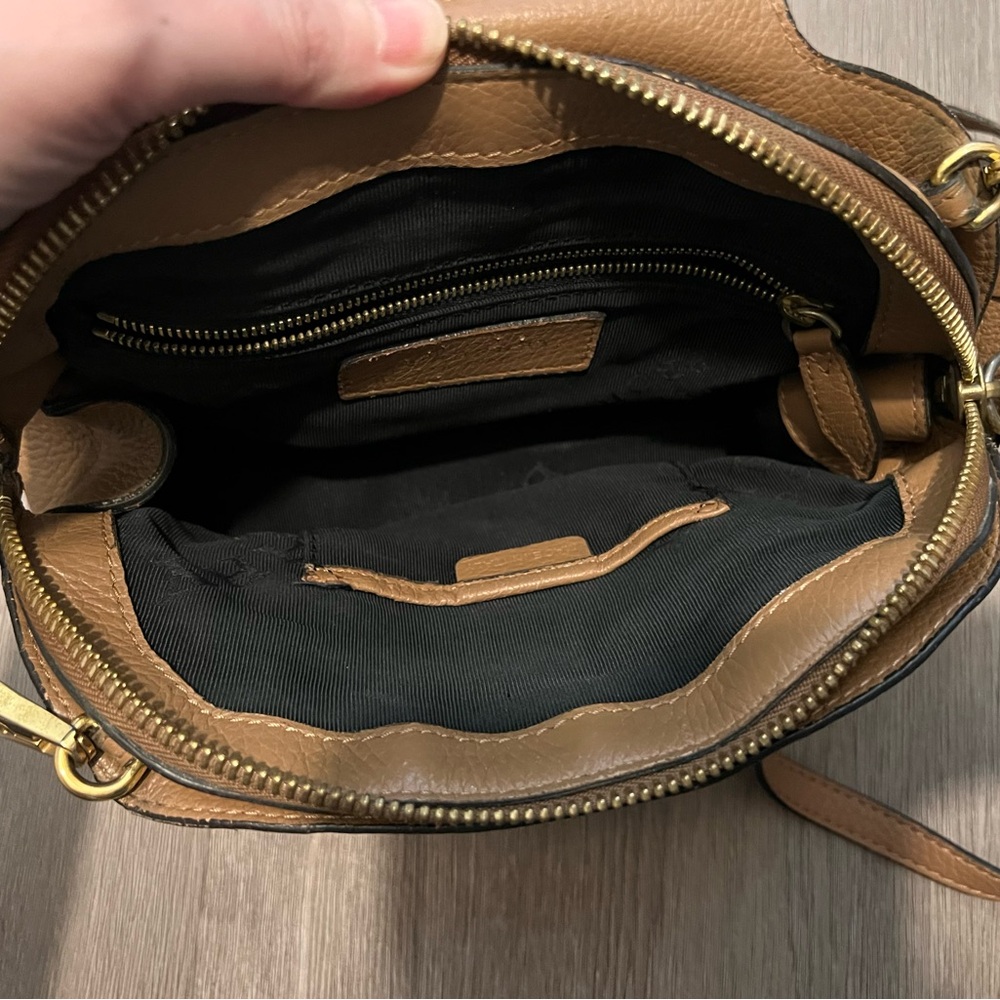 Burberry Brown Leather Satchel - Picture 5 of 10